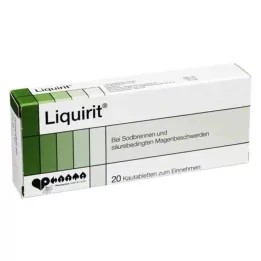 LIQUIRIT Tyggetabletter, 20 stk