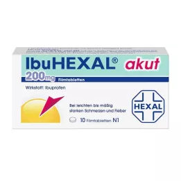 IBUHEXAL akut 200 filmovertrukne tabletter, 10 stk