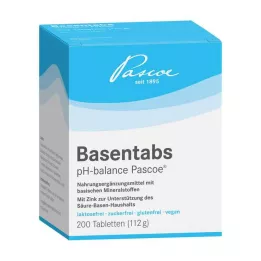 BASENTABS pH Balance Pascoe Tabletter, 200 stk