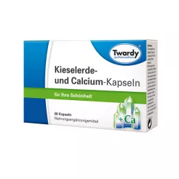 KIESELERDE+CALCIUM kapsler, 60 stk