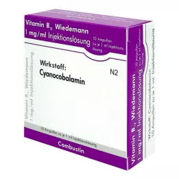 VITAMIN B12 WIEDEMANN 1 mg/ml Injektionsvæske, 10 stk