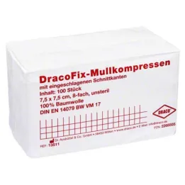 Dracofix OP-Komprimer unste, 100 stk