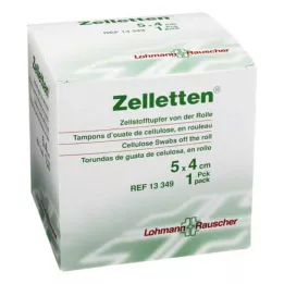 ZELLETTEN Vatpind 4x5 cm usteril rulle, 300 stk