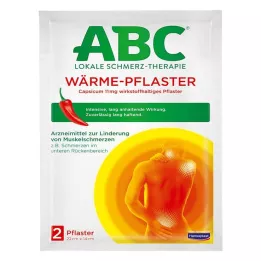 ABC Varmepuds Capsicum Hansaplast med 14x22, 2 stk