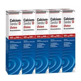 CALCIUM SANDOZ D Osteo brusetabletter, 100 stk