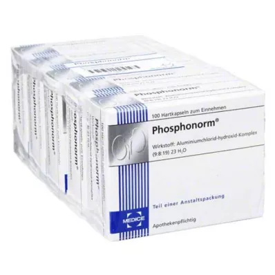PHOSPHONORM Hårde kapsler, 5X100 stk