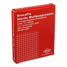 Dracofix Peel kompresser, 5x2 stk