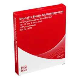 Dracofix Peel kompresser, 5x2 stk