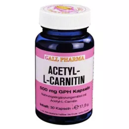 ACETYL-L-CARNITIN 500 mg kapsler, 30 stk