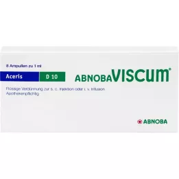 ABNOBAVISCUM Aceris D 10 ampuller, 8 stk