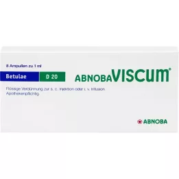 ABNOBAVISCUM Betulae D 20 ampuller, 8 stk