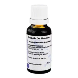 PROPOLIS D6 Fortynding, 20 ml