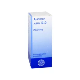 ARSENICUM ALBUM D 10 fortynding, 20 ml
