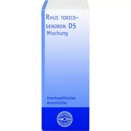 RHUS TOXICODENDRON D 5 Fortynding, 20 ml