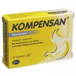 KOMPENSAN Tabletter 340 mg, 20 stk
