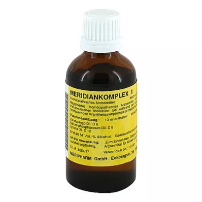 MERIDIANKOMPLEX 1 blanding, 50 ml MERIDIANKOMPLEX 1 blanding, 50 ml