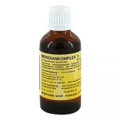 MERIDIANKOMPLEX 2 blanding, 50 ml MERIDIANKOMPLEX 2 blanding, 50 ml