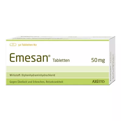 EMESAN Tabletter, 50 stk