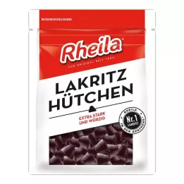 RHEILA Lakridskogler gummidråber med sukker, 90 g