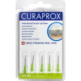 CURAPROX CPS 011 Interdentalb.xx-fin lysegrøn, 5 stk