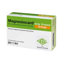 MAGNESIOCARD forte 10 mmol Orange Plv.z.H.e.L.z.E., 20 stk