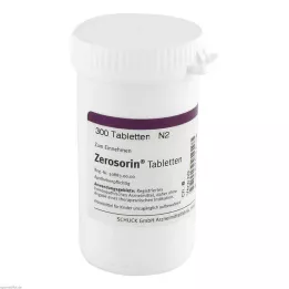 ZEROSORIN Tabletter, 300 stk
