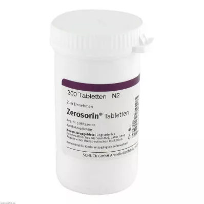 ZEROSORIN Tabletter, 300 stk