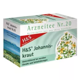 H&amp;S Perikumsurt-filterposer, 20X2,0 g