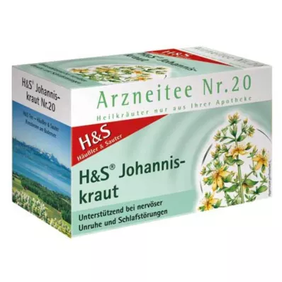 H&amp;S Perikumsurt-filterposer, 20X2,0 g