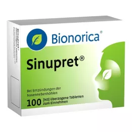 SINUPRET overtrukne tabletter, 100 stk
