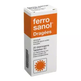 FERRO SANOL overtrukne tabletter, 20 stk