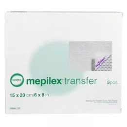 MEPILEX Transfer skumbandage 15x20 cm steril, 5 stk