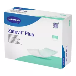 ZETUVIT Plus ekstra stærk absorberende kompres steril 20x25 cm, 10 stk