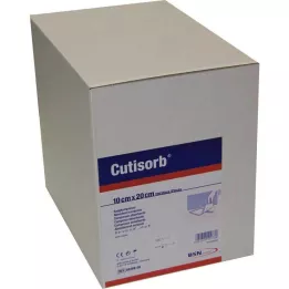 CUTISORB Sugekompresser usterile 10x20 cm, 100 stk