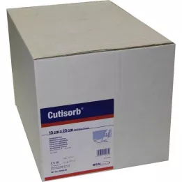 CUTISORB Sugekompresser usterile 15x25 cm, 100 stk