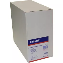 CUTISORB Sugekompresser usterile 20x20 cm, 100 stk
