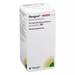 PANGROL 40.000 hårde kapsler med enterisk coatede pellets, 100 stk