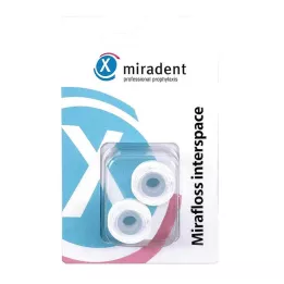 MIRADENT Tandtrådsrefill Mirafloss Interspace, 20 m