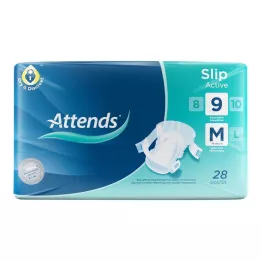 ATTENDS Slip Active 9 M, 28 stk