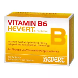 VITAMIN B6 HEVERT Tabletter, 200 stk