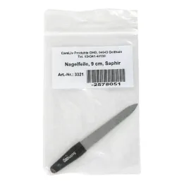 Neglefil safir 9 cm, 1 stk