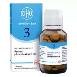 BIOCHEMIE DHU 3 Ferrum phosphoricum D 6 tabletter, 200 stk