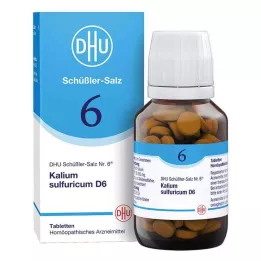 BIOCHEMIE DHU 6 Kalium sulfuricum D 6 tabletter, 200 stk