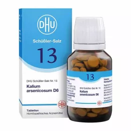BIOCHEMIE DHU 13 Kaliumarsenicosum D 6 tabletter, 200 stk