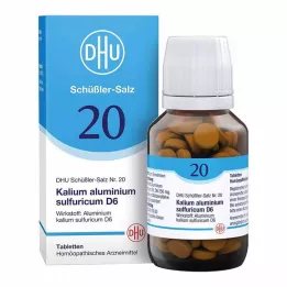 BIOCHEMIE DHU 20 kaliumalun.svovl.D 6 tabletter, 200 stk