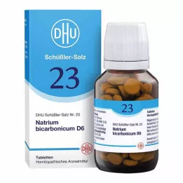 BIOCHEMIE DHU 23 Natrum bicarbonicum D 6 tabletter, 200 stk