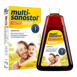 MULTI SANOSTOL Sirup uden tilsat sukker, 260 g