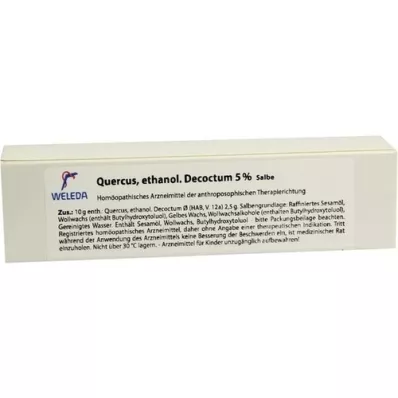 QUERCUS CORTEX 5% salve, 25 g QUERCUS CORTEX 5% salve, 25 g
