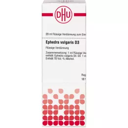 EPHEDRA VULGARIS D3-fortynding, 20 ml