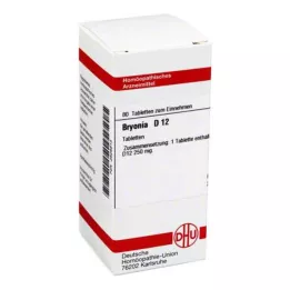 BRYONIA D 12 tabletter, 80 stk